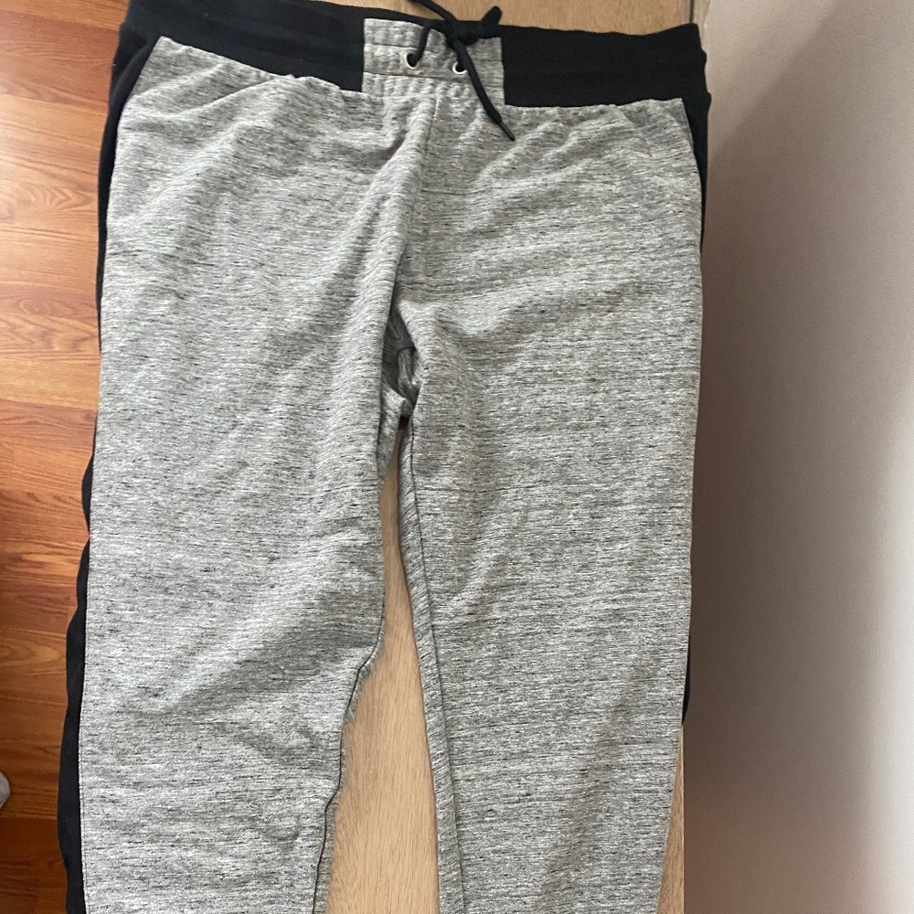 a.n.a Black and Grey Joggers